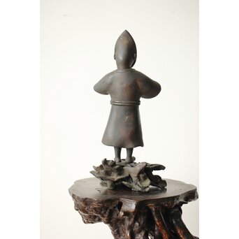 山岳信仰 金毘羅権現 銅像　M409 