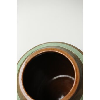 新開寛山 小鳥花瓶　P454 