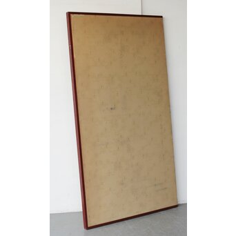 倣 初代 篩月庵 三浦竹泉 水墨竹図 扇面屏風 貼交 銀張　Z488 