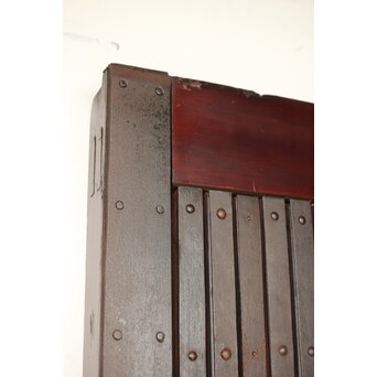 鉄格子鉄腰板蔵戸　W0142YD 