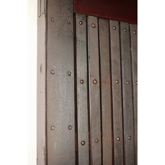 鉄格子鉄腰板蔵戸　W0142YD 