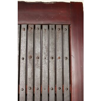 鉄格子鉄腰板蔵戸　W0142YD 