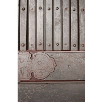 鉄格子鉄腰板蔵戸　W0142YD 