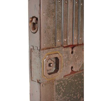 鉄格子鉄腰板蔵戸　W0142YD 