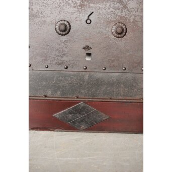 鉄格子鉄腰板蔵戸　W0142YD 