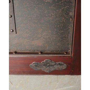 鉄格子鉄腰板蔵戸　W0142YD 