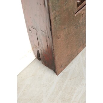 鉄格子鉄腰板蔵戸　W0142YD 