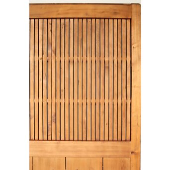 鉄格子鉄腰板蔵戸　W0142YD 