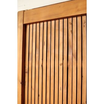 鉄格子鉄腰板蔵戸　W0142YD 