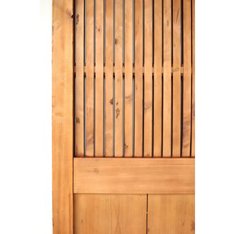 鉄格子鉄腰板蔵戸　W0142YD 