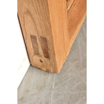 総欅 網の升格子蔵戸　W0143 