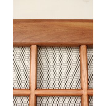 総欅 網の升格子蔵戸　W0143 