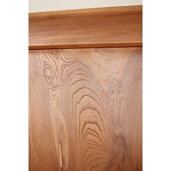 良杢 欅一枚板蔵戸　W0144Y 動きのある木目