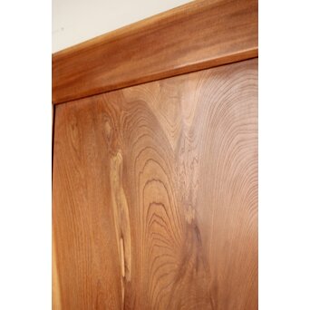 良杢 欅一枚板蔵戸　W0144Y 