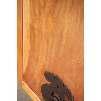 良杢 欅一枚板蔵戸　W0144Y 