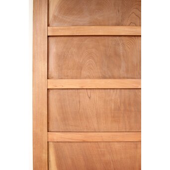 良杢 欅一枚板蔵戸　W0144Y 