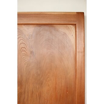 良杢 欅一枚板蔵戸　W0144Y 