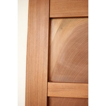 良杢 欅一枚板蔵戸　W0144Y 