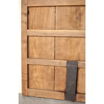 幅広 栗の格子蔵戸　W0145YD 