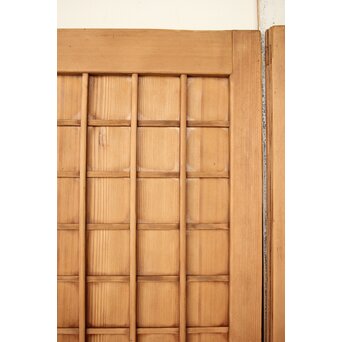 細身 升格子 観音戸 2枚1組　B1061 細かく丁寧な仕事