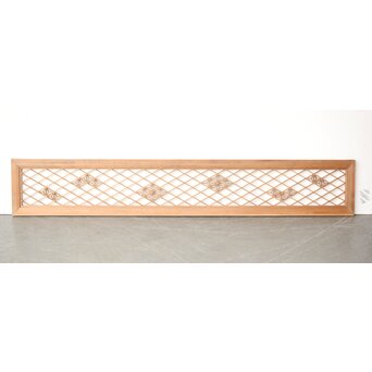 白木 散らし組子欄間　R0379