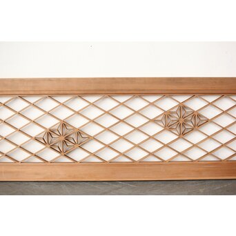 白木 散らし組子欄間　R0379 