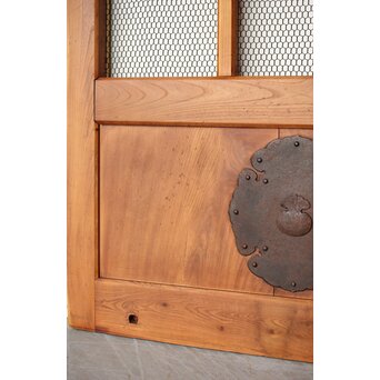 網の升格子蔵戸　W0146 