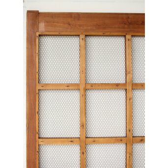 網の升格子蔵戸　W0146 