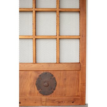 網の升格子蔵戸　W0146 