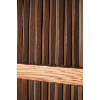 タモ銘木 菱形格子蔵戸　W0147YD 