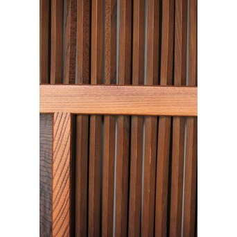 タモ銘木 菱形格子蔵戸　W0147YD 