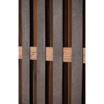 タモ銘木 菱形格子蔵戸　W0147YD 