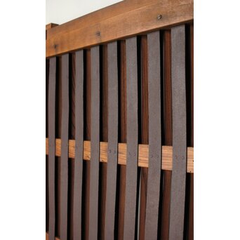 タモ銘木 菱形格子蔵戸　W0147YD 