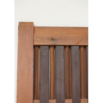 タモ銘木 菱形格子蔵戸　W0147YD 