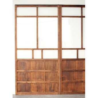 レトロガラス戸 2枚1組　GD0211 