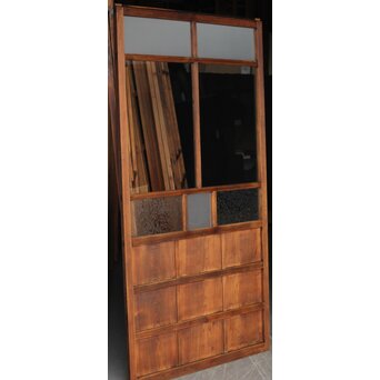 レトロガラス戸 2枚1組　GD0211 