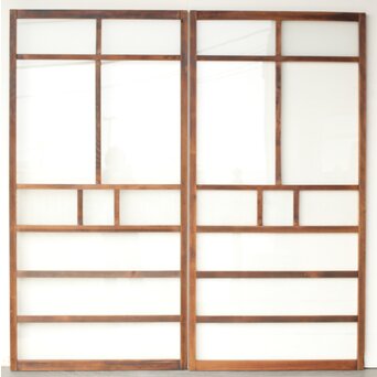 全面ガラス戸 2枚1組　GD0212 ウラ