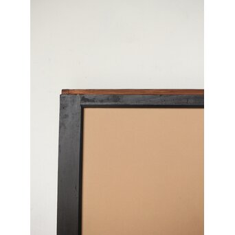 木村半雨 楼閣山水水墨図 紙本襖戸 4枚1組　F266 