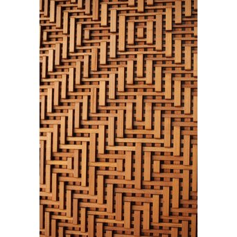 南部細目組紋様細工 建具 4枚1組　L1121 