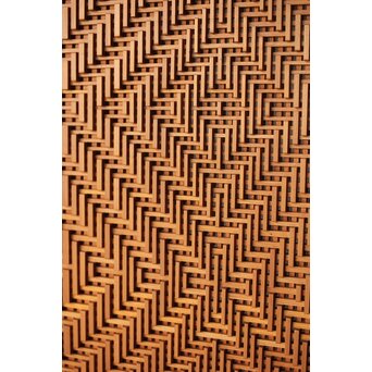 南部細目組紋様細工 建具 4枚1組　L1121 