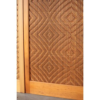 南部細目組紋様細工 建具 4枚1組　L1121 