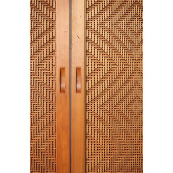 南部細目組紋様細工 建具 4枚1組　L1121 