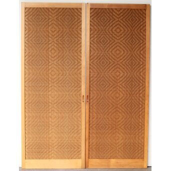 南部細目組紋様細工 建具 4枚1組　L1121 CD　表