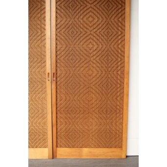 南部細目組紋様細工 建具 4枚1組　L1121 