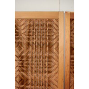 南部細目組紋様細工 建具 4枚1組　L1121 