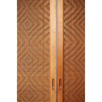 南部細目組紋様細工 建具 4枚1組　L1121 