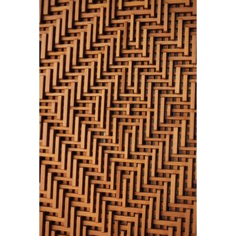 南部細目組紋様細工 建具 4枚1組　L1121 