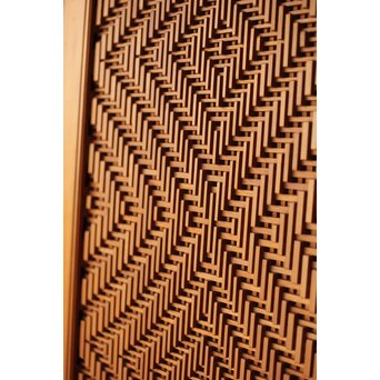 南部細目組紋様細工 建具 4枚1組　L1121 