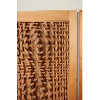 南部細目組紋様細工 建具 4枚1組　L1121 