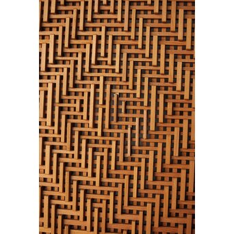 南部細目組紋様細工 建具 4枚1組　L1121 